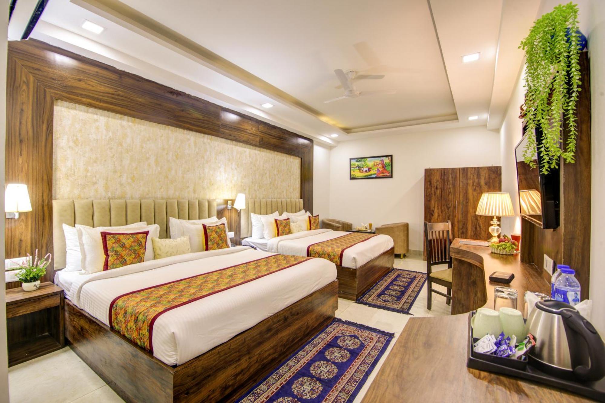 Hotel The Prithvi Near Delhi Airport New Delhi Buitenkant foto