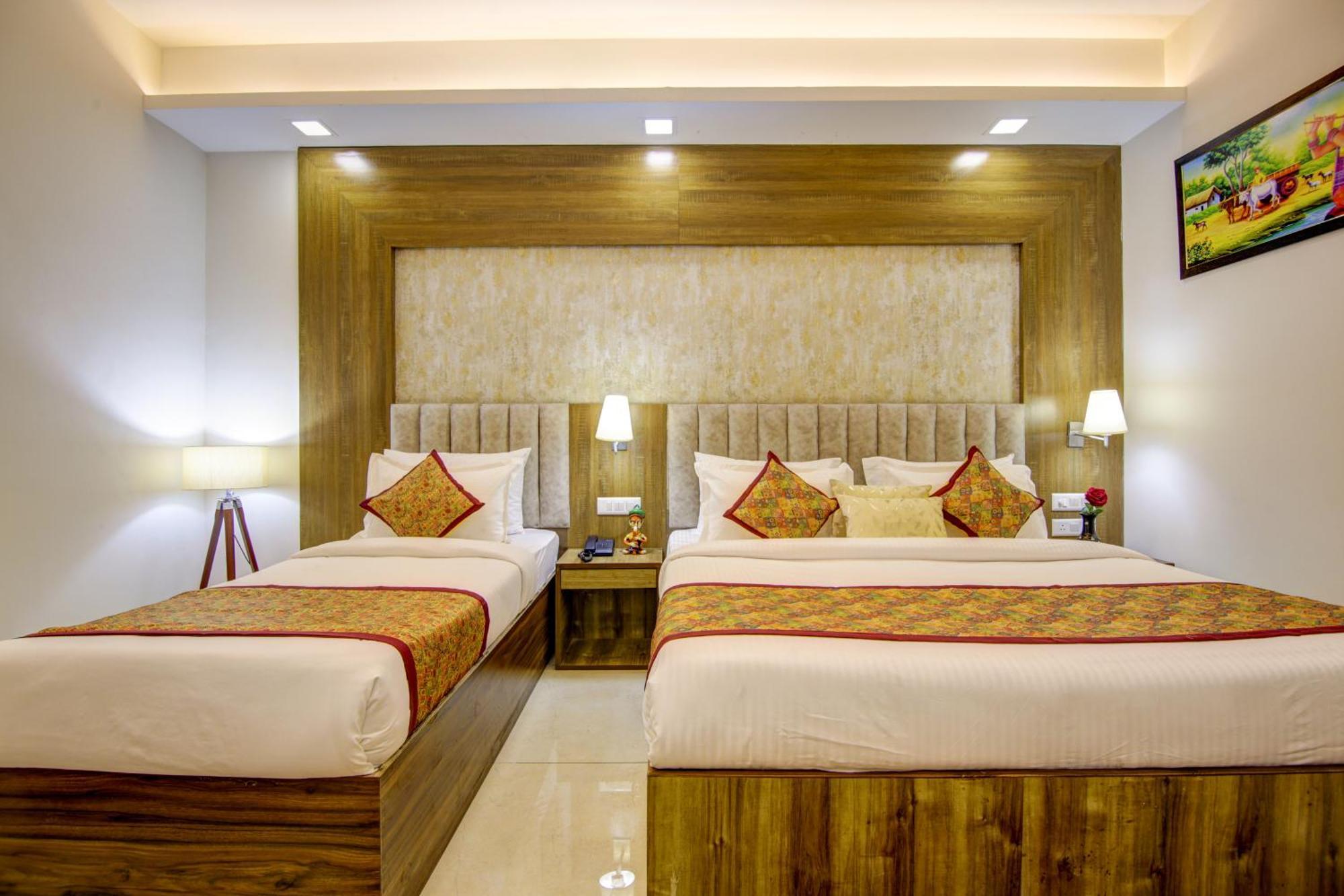 Hotel The Prithvi Near Delhi Airport New Delhi Buitenkant foto