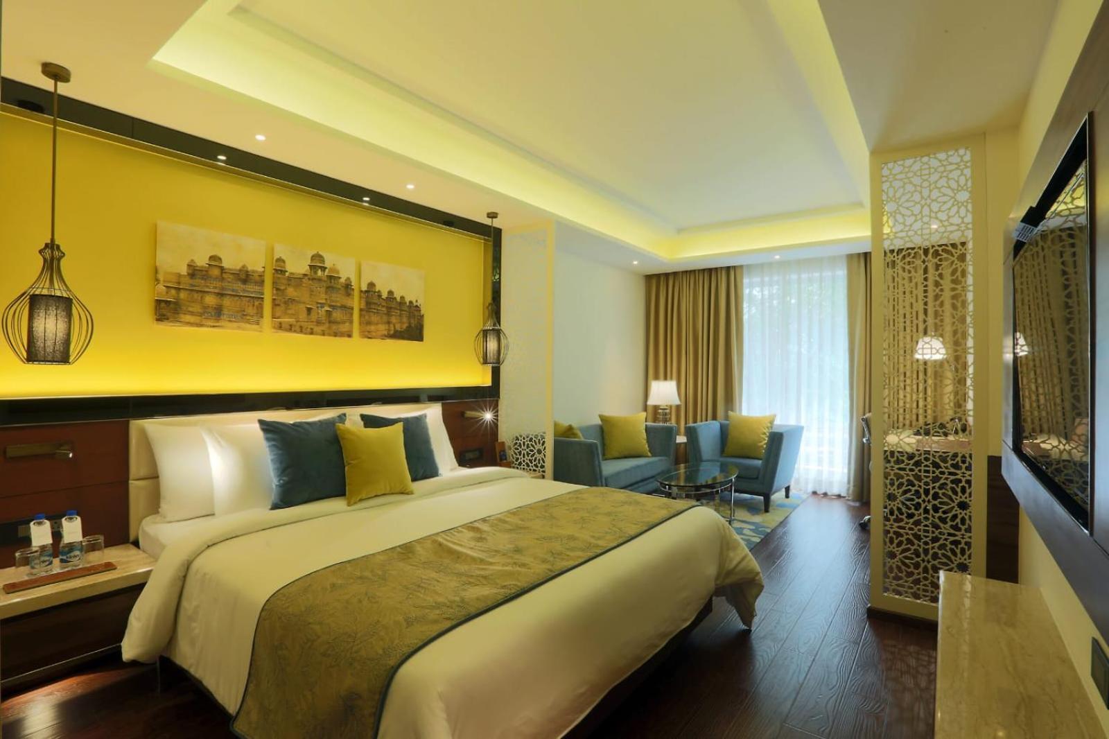 Hotel The Prithvi Near Delhi Airport New Delhi Buitenkant foto